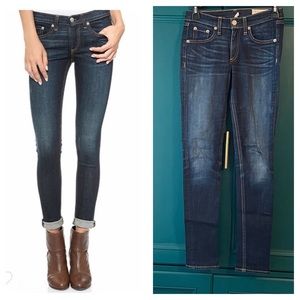 Rag & Bone skinny jeans in Kensington wash